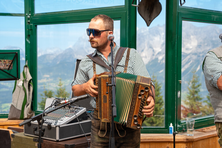 Großes Almfest mit der "Roßfeld Musi" und der "Stadtkapelle Schladming" - Impression #2.7 | © Mario Egger