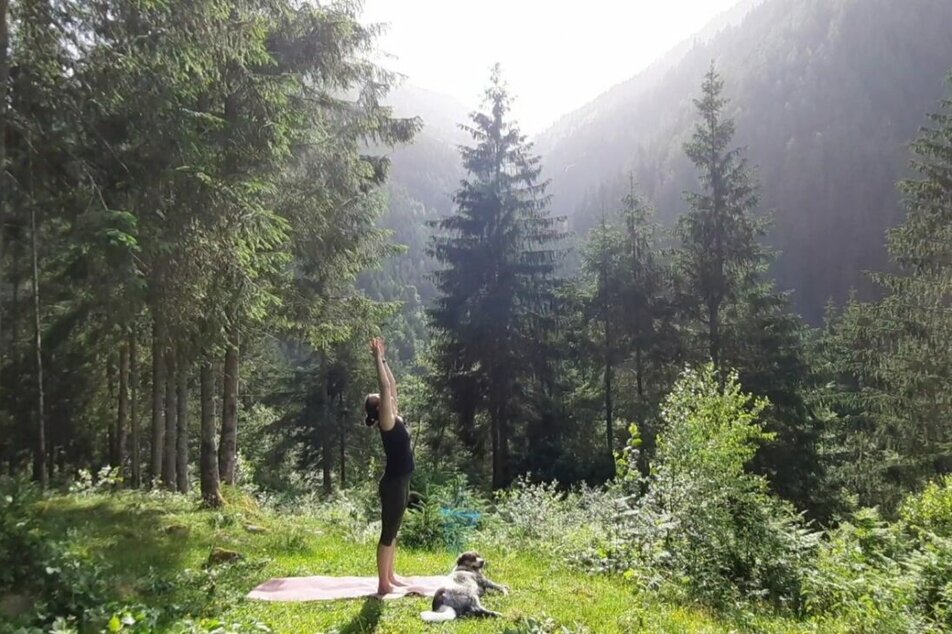 Forest yoga - Impression #1 | © Sandra Glaser