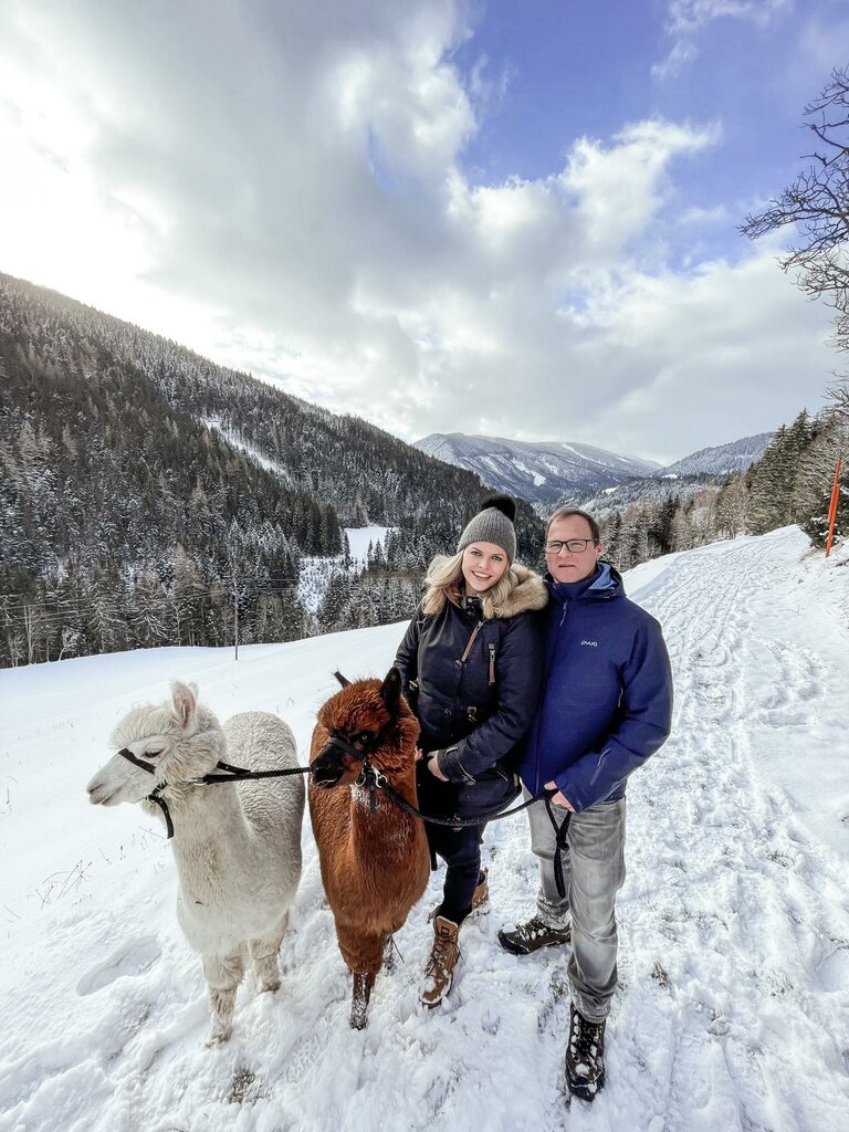 Dachstein Alpacas at Biobauernhof Grundlehner - Imprese #2.6 | © Dachsteinalpakas