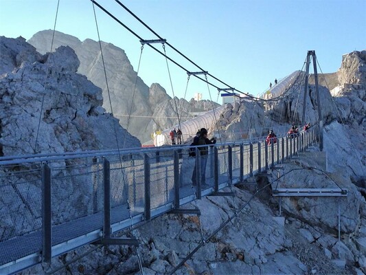 Hängebrücke am Dachstein