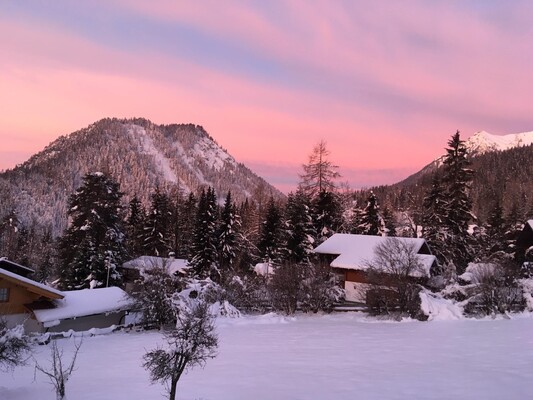 AZR Sonnenuntergang Winter | © Auszeit-in-den-bergen.at