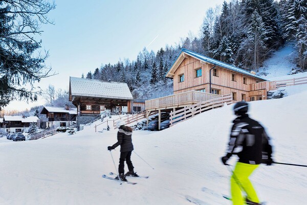 Direkt an der Skipiste