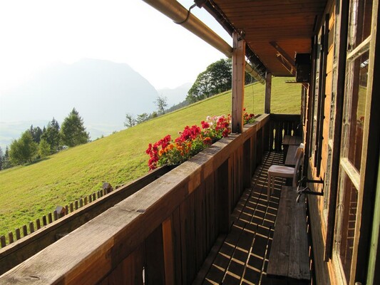 Gemütliches Plätzchen auf der Veranda