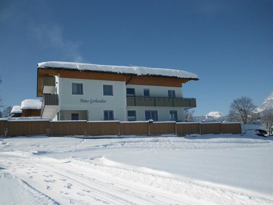 Unser Haus im Winter