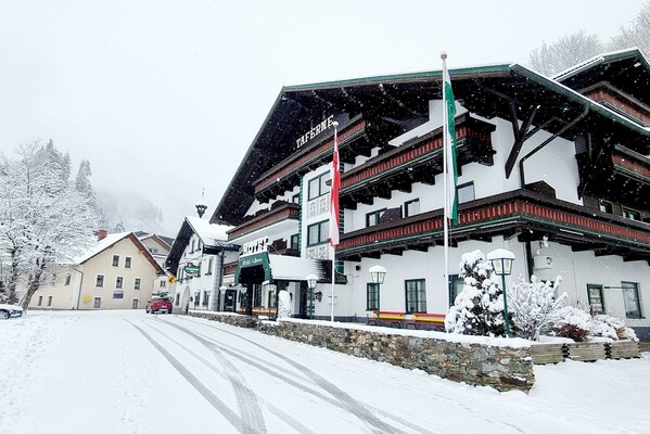 Hotel in winter