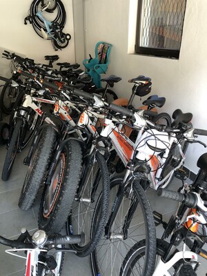 Mountainbike-Verleih gratis im Haus