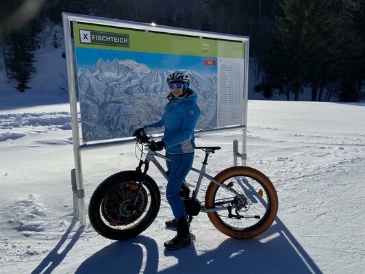 Fat Bike im Fahrradverleih