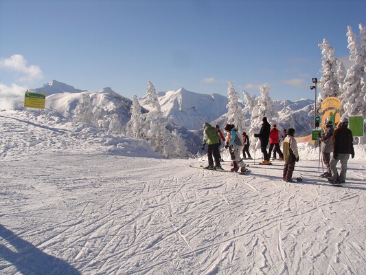 Rücklhof_Schladming-Dachstein_skiing to the hotel