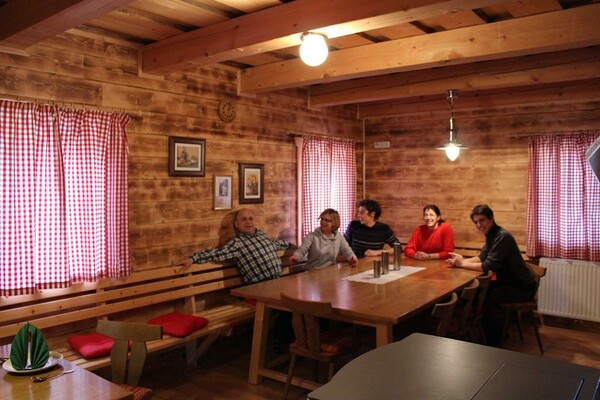 Blockhütte Naturpark Sölktäler Biobauernhof Schlad