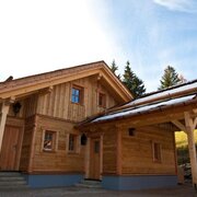 Frontansicht Chalet Mountain Hideaway