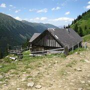 Die Mahdfeldalm ist nicht bewirtschaftet