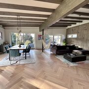 Dining and living area in the Schladming LOFT